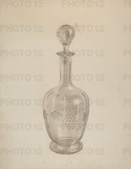 Decanter, c. 1938.