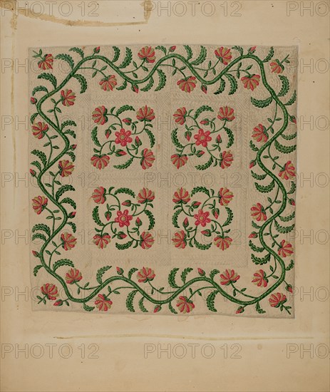 Quilt, c. 1938.