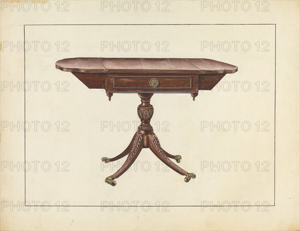 Table, c. 1953.