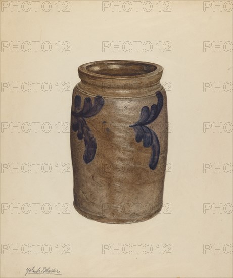 Jar, c. 1938.