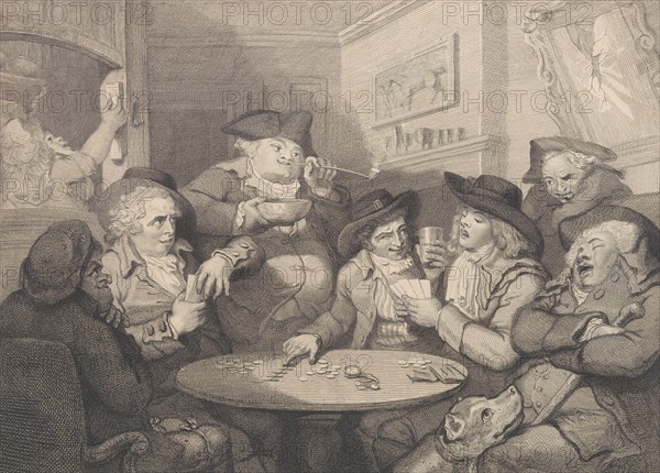 Smithfield Sharpers, or the Countryman Defrauded, April 10, 1787. Creator: John Keyse Sherwin.