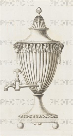 Hot Water Urn, ca. 1790. Creator: Matthew Boulton.