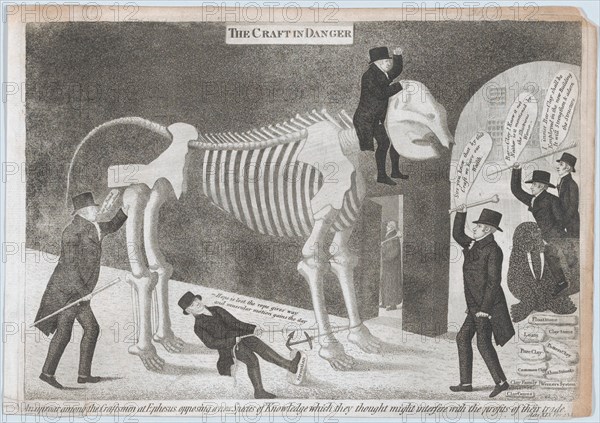 The Craft in Danger, 1817. Creator: John Kay.