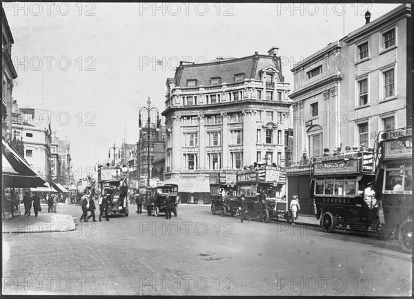 Oxford Circus, City of Westminster, London, 1911. Creator: Unknown.