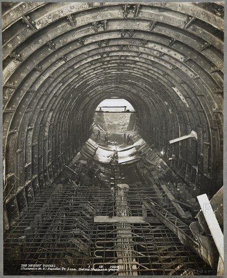 Queensway Tunnel, Liverpool, 1929. Creator: Stewart Bale Limited.