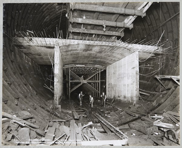 Queensway Tunnel, Liverpool, 1929. Creator: Stewart Bale Limited.