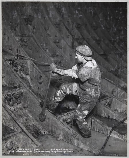 Queensway Tunnel, Liverpool, 1930. Creator: Stewart Bale Limited.