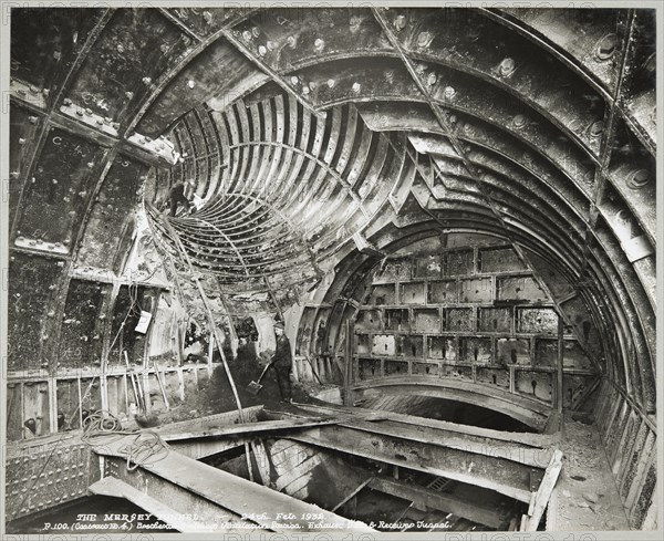 Queensway Tunnel, Liverpool, 1932. Creator: Stewart Bale Limited.