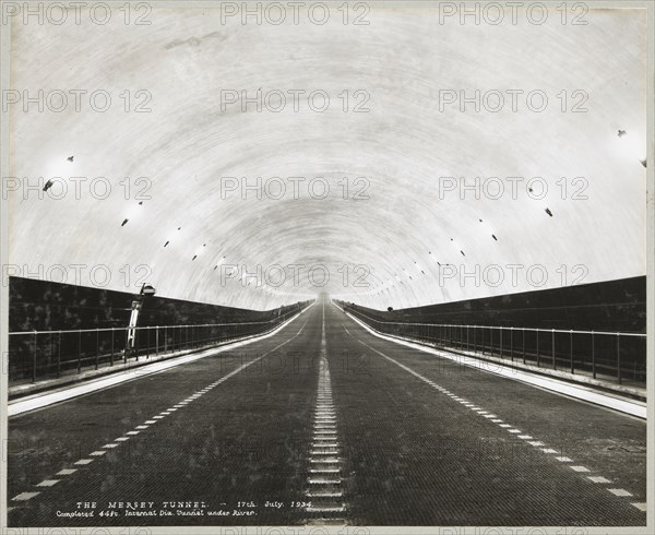 Queensway Tunnel, Liverpool, 1934. Creator: Stewart Bale Limited.