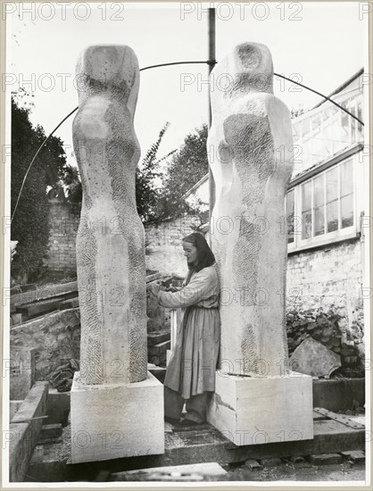 Trewyn Studio, Barnoon Hill, St Ives, Cornwall, 1950. Creator: Festival of Britain Office.