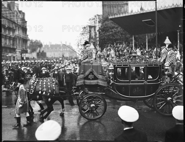 Coronation of Queen Elizabeth II, Parliament Square, City of Westminster, London, 1953. Creator: Ministry of Works.