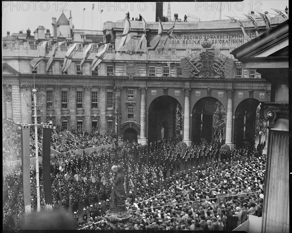 Coronation of Queen Elizabeth II, The Mall, City of Westminster, London, 1953. Creator: Ministry of Works.