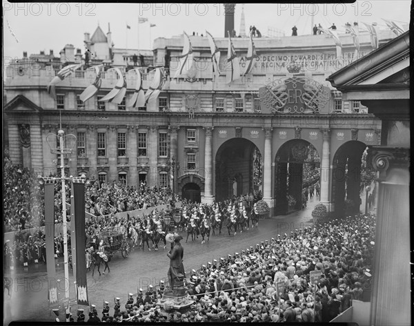 Coronation of Queen Elizabeth II, The Mall, City of Westminster, London, 1953. Creator: Ministry of Works.