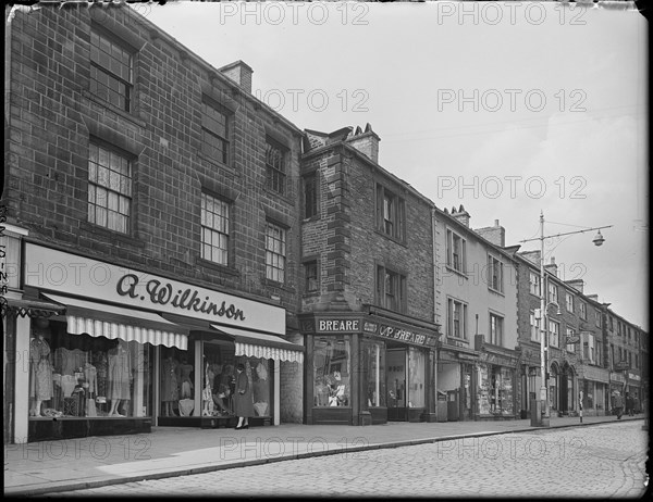 Sheep Street, Skipton, Craven, North Yorkshire, 1957. Creator: George Bernard Mason.