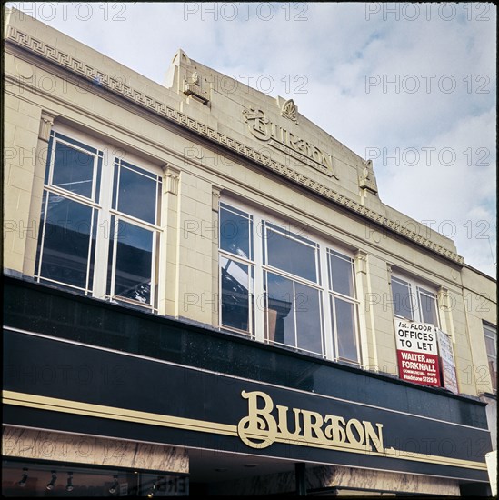 Burton, 17-19 Week Street, Maidstone, Maidstone, Kent, 1970s-1990s. Creator: Nicholas Anthony John Philpot.