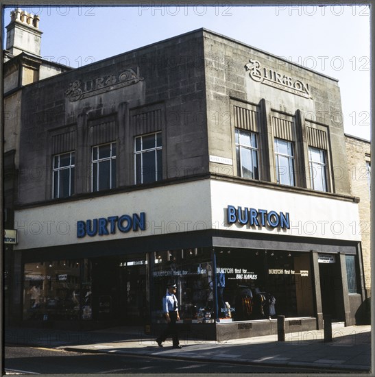 Burton, Market Place, Chippenham, Wiltshire, 1970s-1980s. Creator: Nicholas Anthony John Philpot.