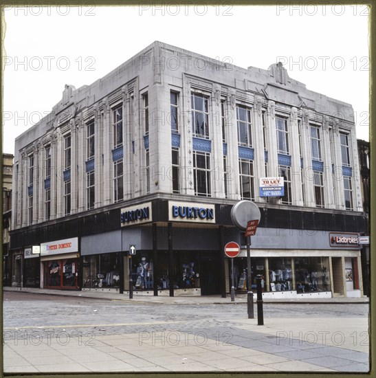 Burton, 22-24 Old Market, Halifax, Calderdale, 1970s-1980s. Creator: Nicholas Anthony John Philpot.