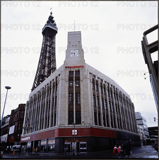 FW Woolworth and Company Limited, Bank Hey Street, Blackpool, 1970s-1980s. Creator: Nicholas Anthony John Philpot.