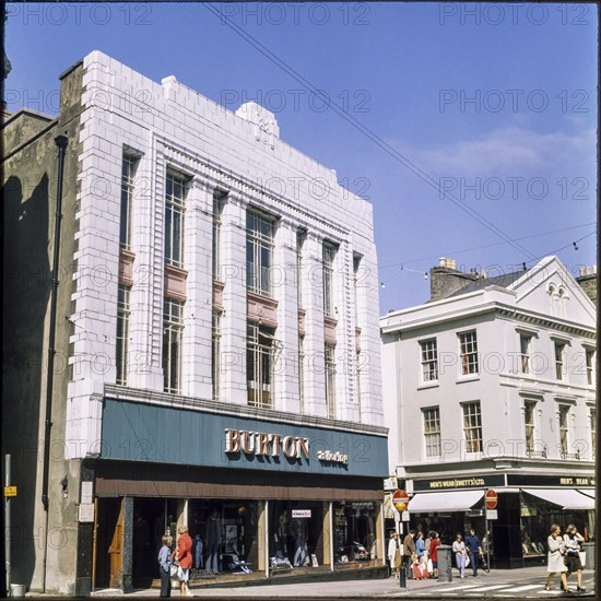 Burton, Victoria Street, Douglas, Isle of Man, 1975-1980. Creator: Nicholas Anthony John Philpot.