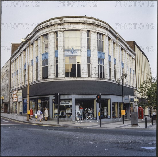 Burton,  2-8 Queen Street, Barnsley, 1980s. Creator: Nicholas Anthony John Philpot.