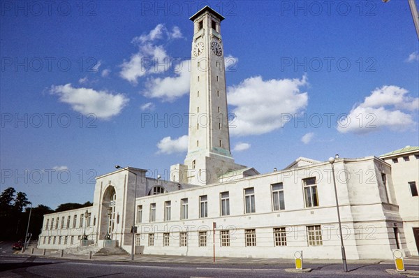 Southampton Civic Centre, Civic Centre Road, City of Southampton, 1980-2008. Creator: Norman Walley.