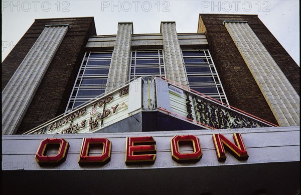 Odeon Cinema, Sidwell Street, Exeter, Devon, 1991. Creator: Norman Walley.