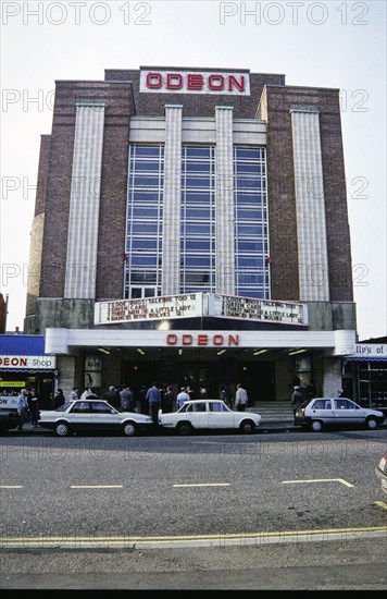 Odeon Cinema, Sidwell Street, Exeter, Devon, 1991. Creator: Norman Walley.