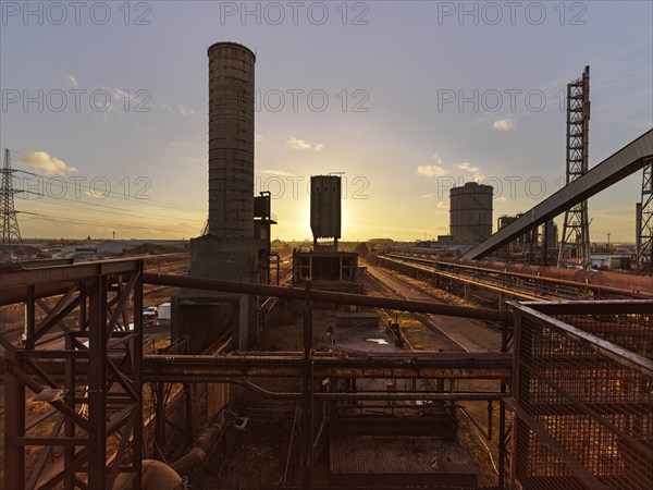 Redcar Steel Works, Dorman Long Tower, South Bank, Redcar, Redcar and Cleveland, 12-03-2021. Creator: James O Davies.