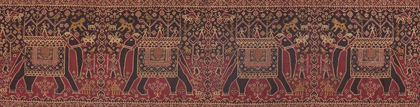 Patolu (ceremonial cloth), India, 18th/19th century. Creator: Unknown.