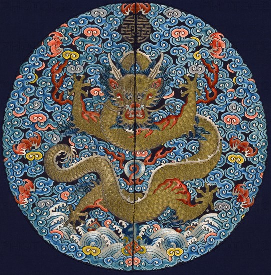 Buzi (Court Rank Badge), China, 1825/50, Qing dynasty(1644-1911). Creator: Unknown.