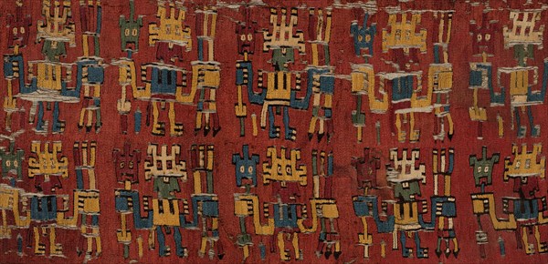 Fragment, Peru, Possibly 500/600. Creator: Unknown.