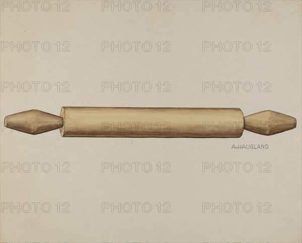 Rolling PIn, c. 1937. Creator: Augustine Haugland.