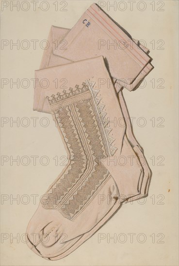 Stockings, c. 1936. Creator: William High.
