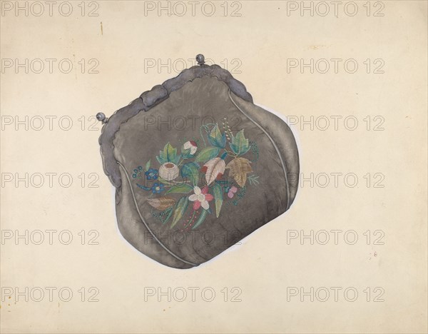 Purse, 1935/1942. Creator: Percival Jenner.