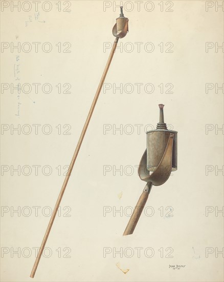 Election Torch, 1937. Creator: Ivar Julius.