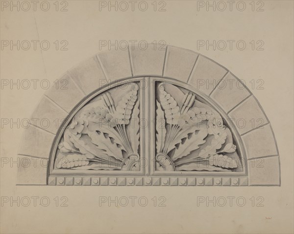 Architectural Ornament, c. 1936. Creator: William Kerby.