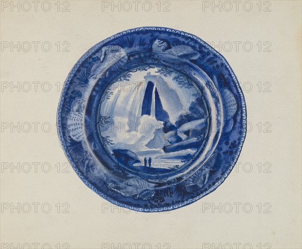 Plate, c. 1936. Creator: William Kerby.