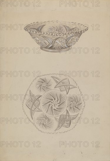 Bon Bon Dish, c. 1936. Creator: Eva Wilson.