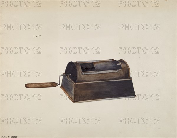 Coffee Roaster, c. 1940. Creator: Jessie M Youngs.