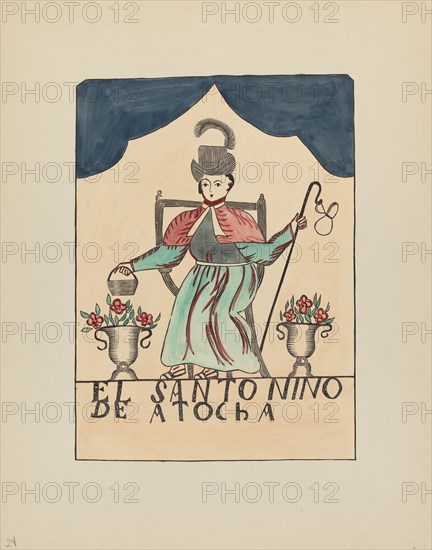 Plate 24: The Lost Child of Atocha: From Portfolio "Spanish Colonial Designs of New Mexico", 1935/19 Creator: Unknown.