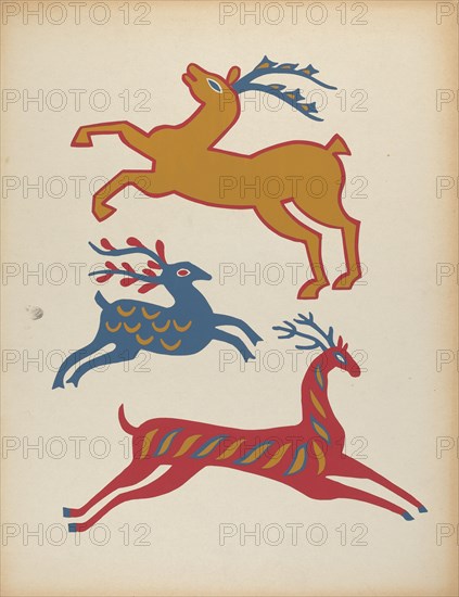 Plate 3: From Portfolio "Folk Art of Rural Pennsylvania", c. 1939. Creator: Unknown.