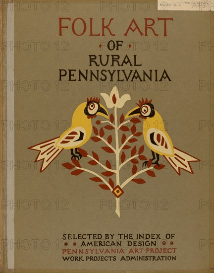 Study for Portfolio: "Folk Art of Rural Pennsylvania", 1935/1942. Creator: Unknown.