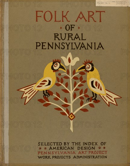 Study for Portfolio: "Folk Art of Rural Pennsylvania", 1935/1942. Creator: Unknown.