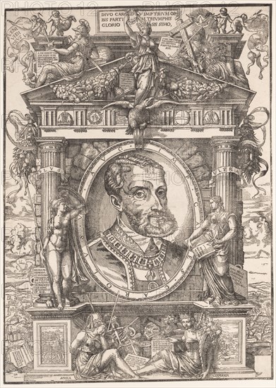 Emperor Charles V, 1550. Creator: Anon.