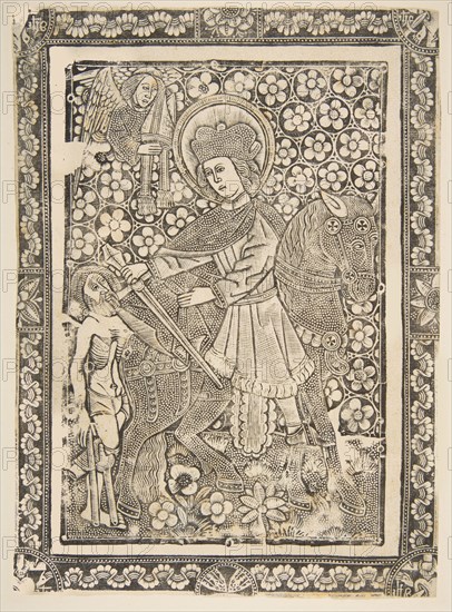 St. Martin, 15th century., 15th century. Creator: Anon.