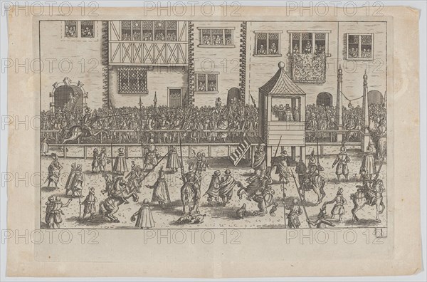 Plate I: Election and Coronation of Emperor Maximilian II, 1612., 1612. Creator: Anon.