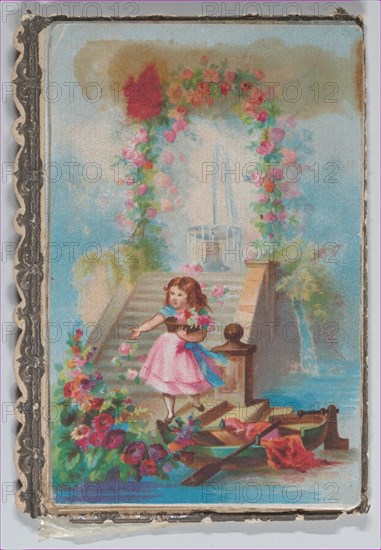 Valentine - Mechanical -- four layers, merrymaking, ca. 1875., ca. 1875. Creator: Anon.