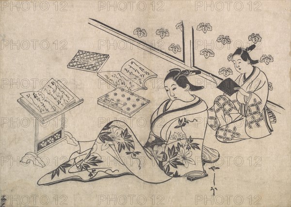 Print, early 18th century. Creator: Hishikawa Morofusa.