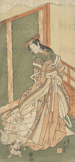 The Third Princess (Onna San no Miya), ca. 1771. Creator: Ippitsusai Buncho.