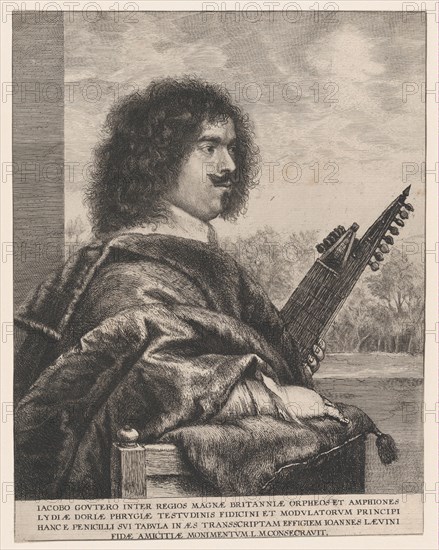 Jacques Gaultier, 17th century. Creator: Jan Lievens.